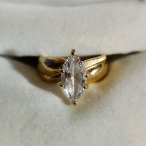 14k gold cocktail ring
